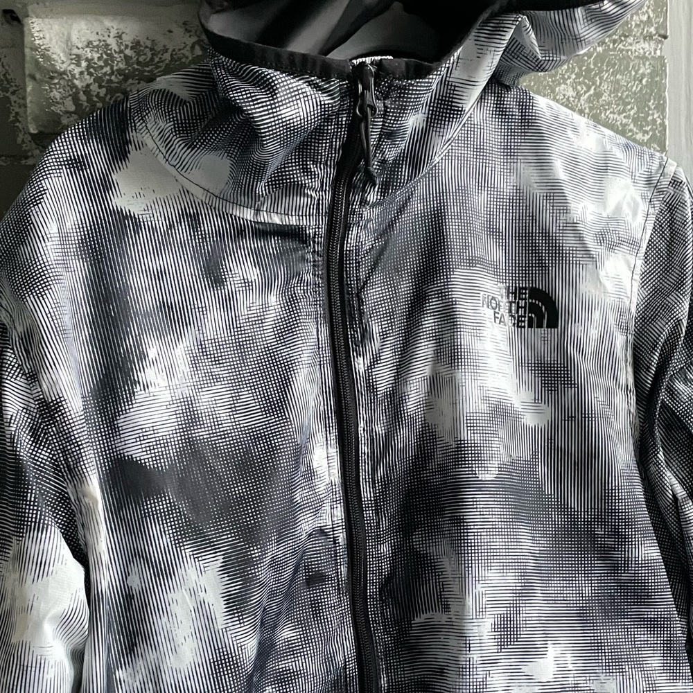 The North Face Snow Camo Windbreaker